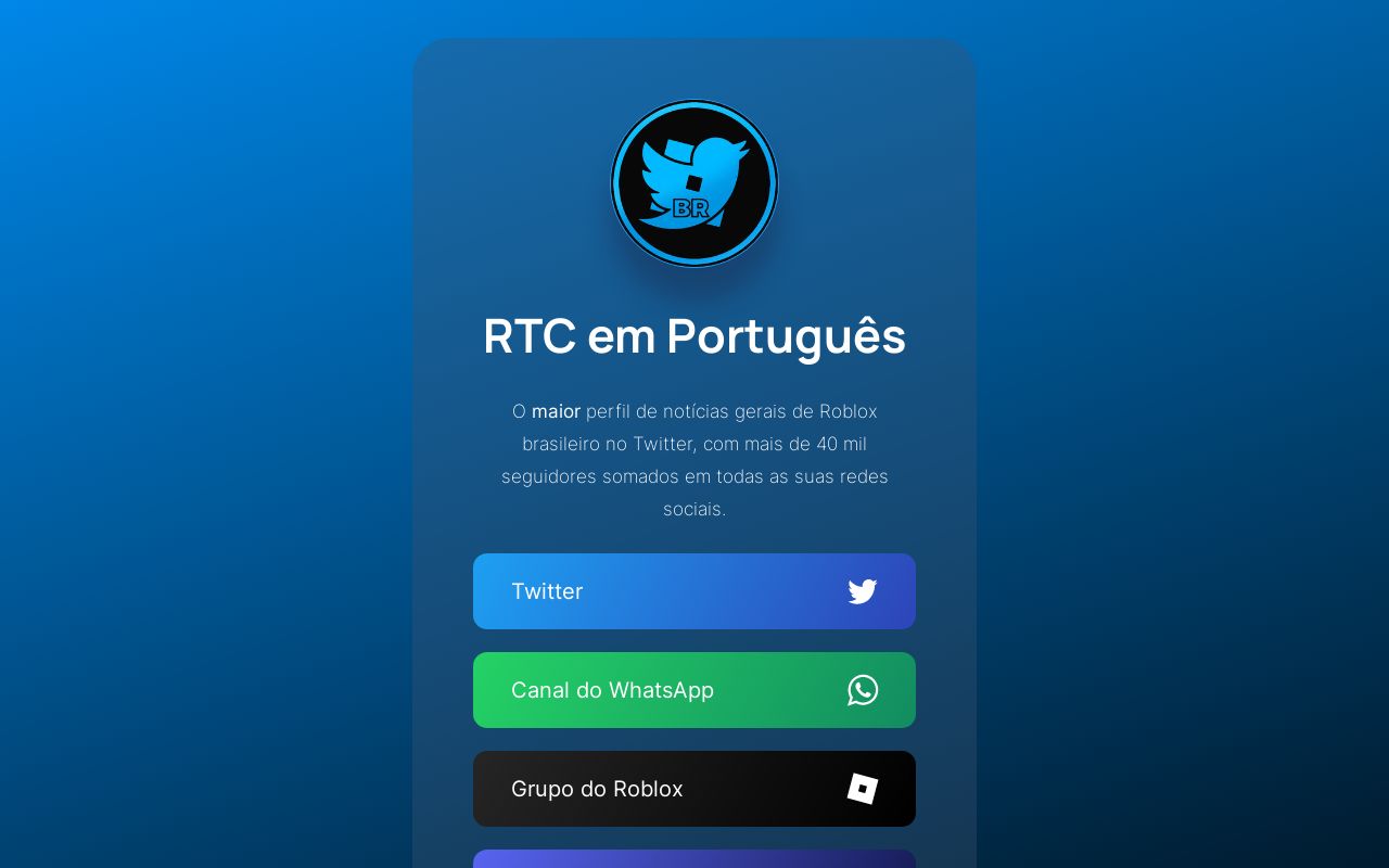 RTC em português  on X: NOTÍCIA: O Roblox agora tem tradução e suporte  para mais uma língua na plataforma, o Indonésio! 🌐🇮🇩 O Indonésio é a 11ª  língua a ter tradução